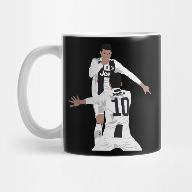 Cristiano Ronaldo Paulo Dybala Juve by Hevding